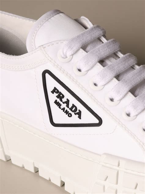 prada milano shoes white|Prada shoes price philippines.